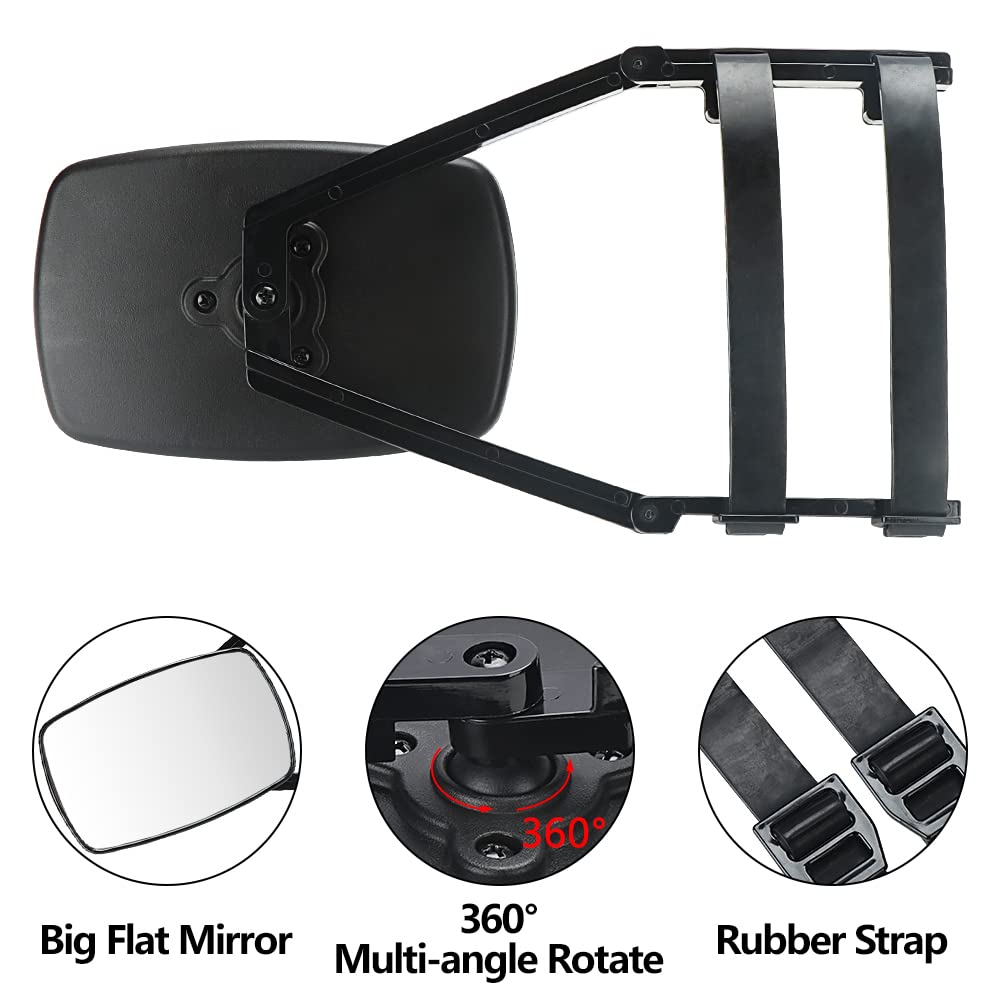 Lifronkit adjustable rubber straps and clips for secure attachment