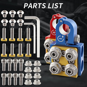 LIFSHP labeled dimensions and taper fit guide helping confirm compatibility with SAE/DIN/EN posts