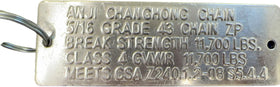 lifstar welded link closeup highlighting heat-treated alloy steel and reinforced strength