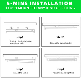 LifSunLit lighting a garage workspace to show clear task illumination and energy savings