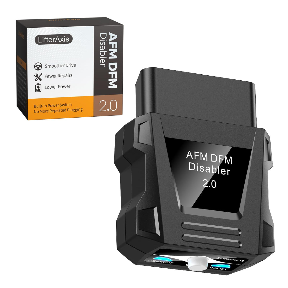 LifterAxis AFM disabler front module showing compact design and reliability