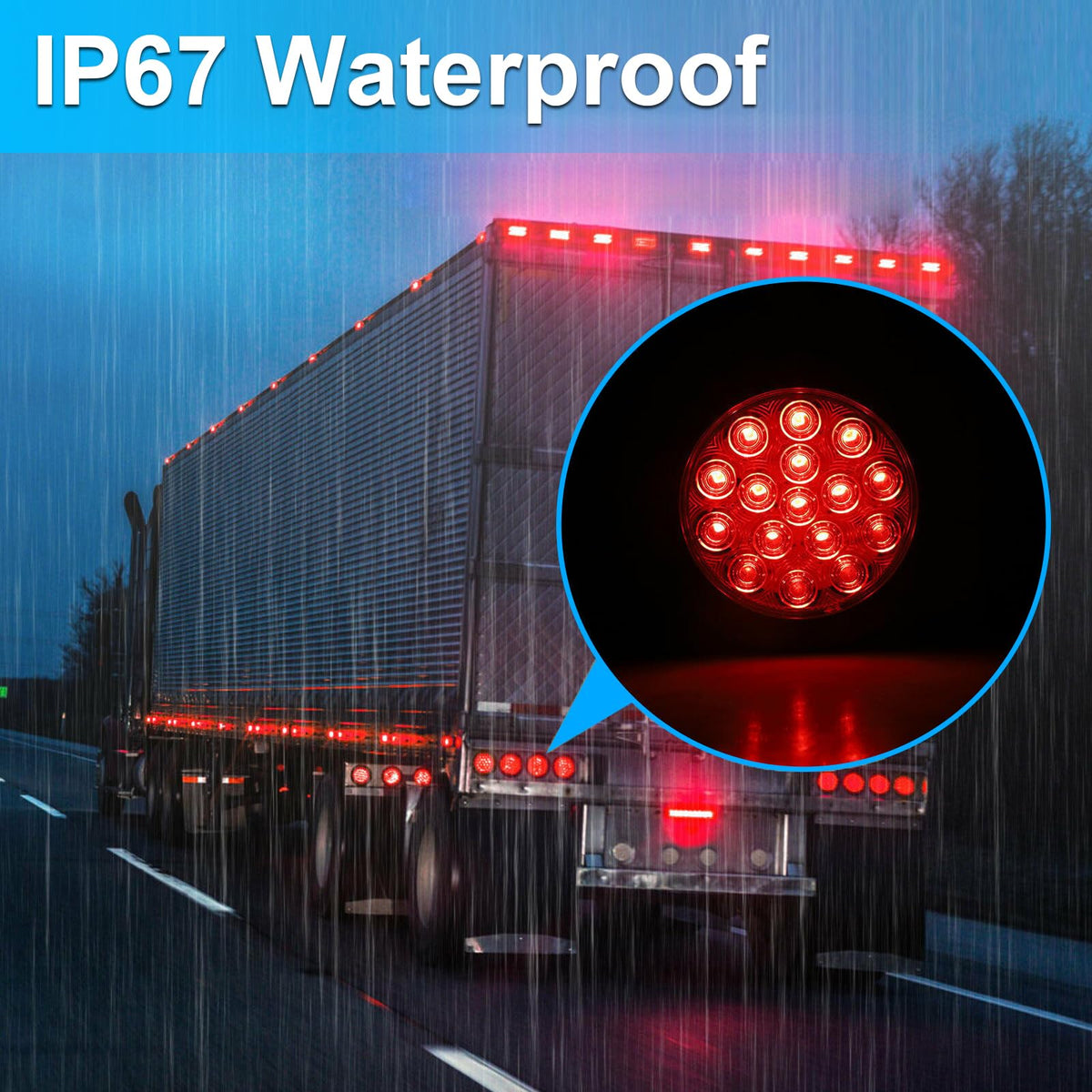LIGBT side profile showing mounting holes for secure, easy installation