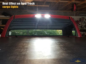 LIGHSTA illuminated interior dome light installed delivering clear cabin visibility