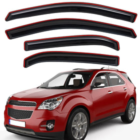 Lightronic front left visor installed showing sleek protection and reduced glare