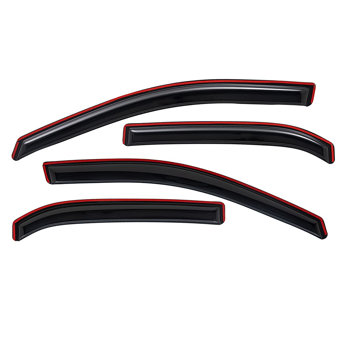 Lightronic product box with two front, two rear visors and mounting accessories