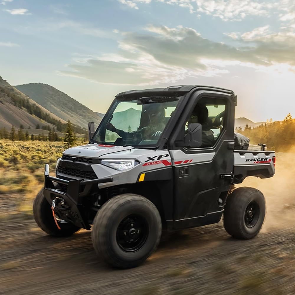 LIHAIPAI mirror on Ranger in off-road setting improving situational awareness