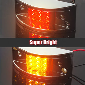 LiLoom amber lens close-up displaying 12 LEDs and uniform light output