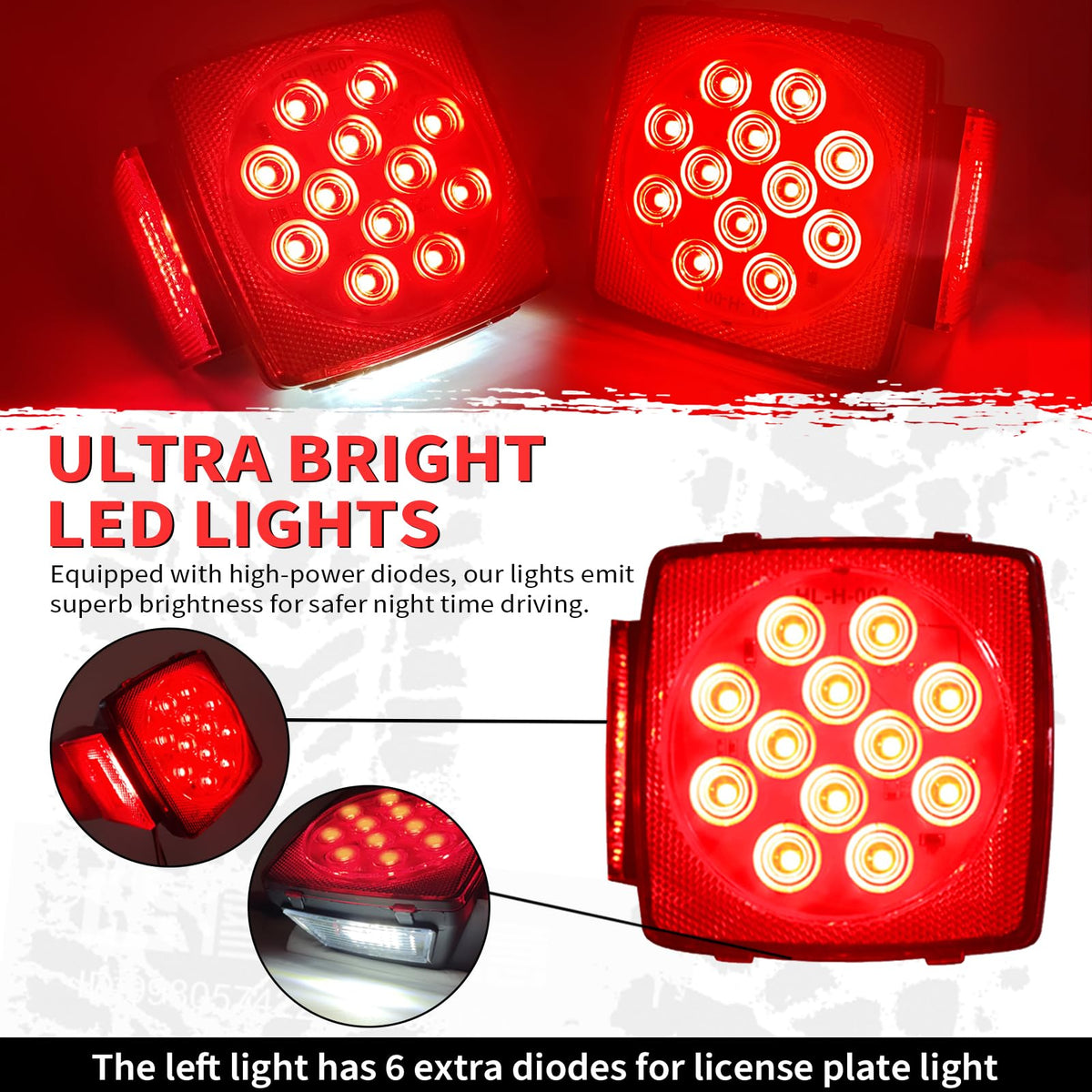 LiLoom closeup of SMD LED array illustrating high brightness