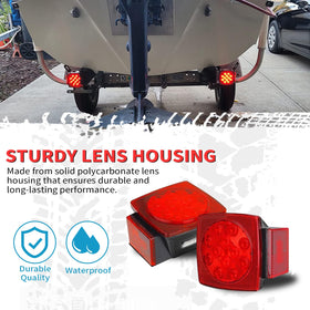 LiLoom mounted on a boat trailer demonstrating marine use