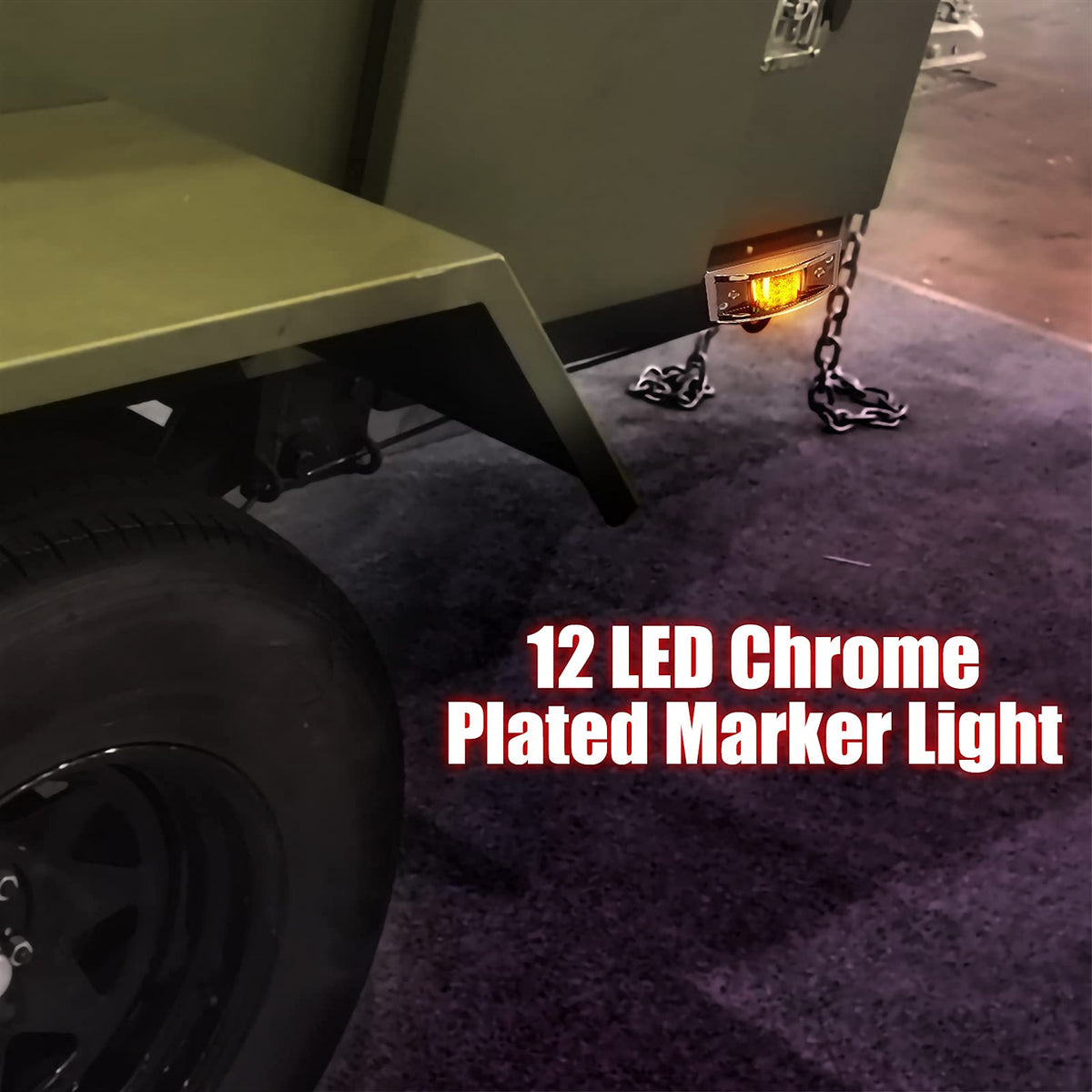 LiLoom box with four lights and screws showing all included mounting hardware