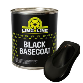 LiME LiNE quart front label showing product name and black basecoat benefits