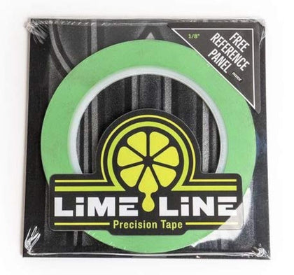 LiME LiNE roll front view showing compact pack and usable width for precision