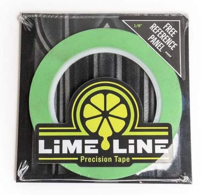 LiME LiNE roll front view showing compact pack and usable width for precision
