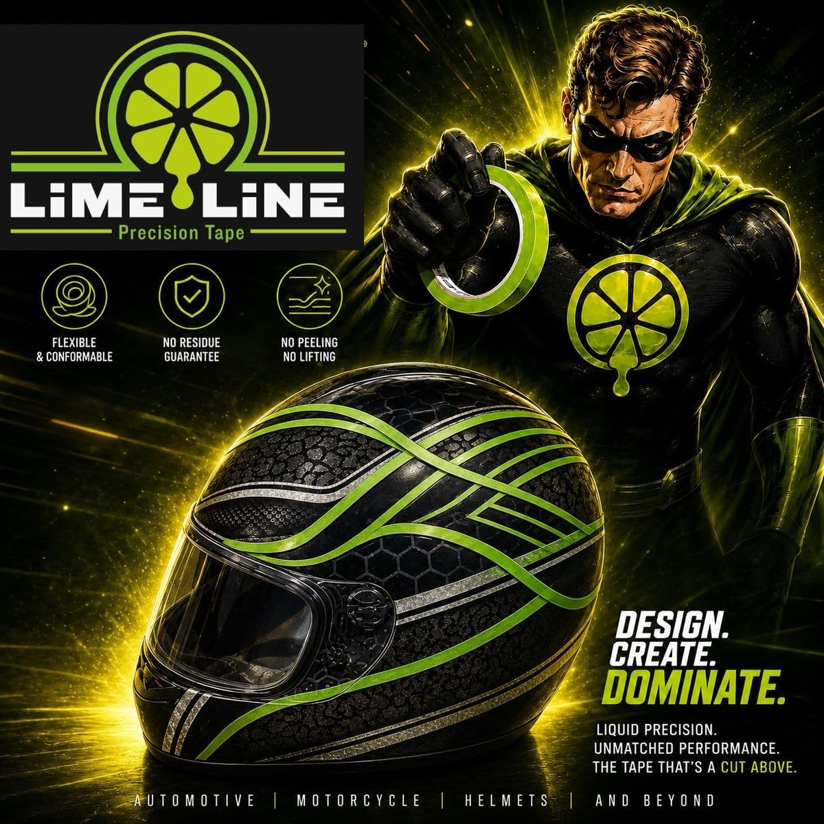 LiME LiNE vinyl texture closeup highlighting flexibility and durability