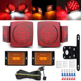 LIMICAR front combination tail light showing bright LEDs and improved visibility