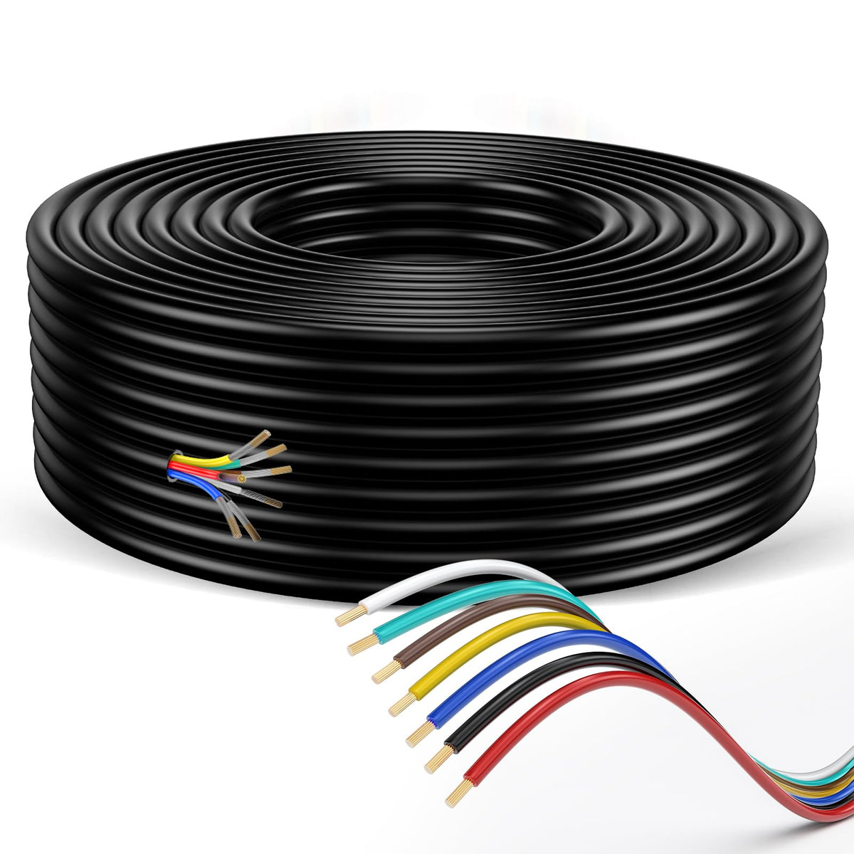 LIMICAR front packaging showing 50FT 7-way harness and benefits
