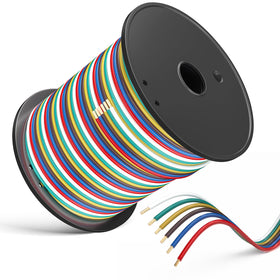 LIMICAR front view of 100ft spool showing full length and tidy packaging benefit