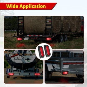 LIMICAR lights in rain showing IP67 waterproof protection