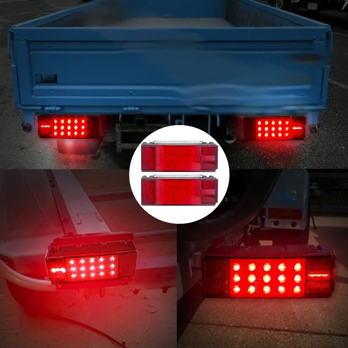 LIMICAR lights beside ruler showing compact dimensions for straightforward mounting