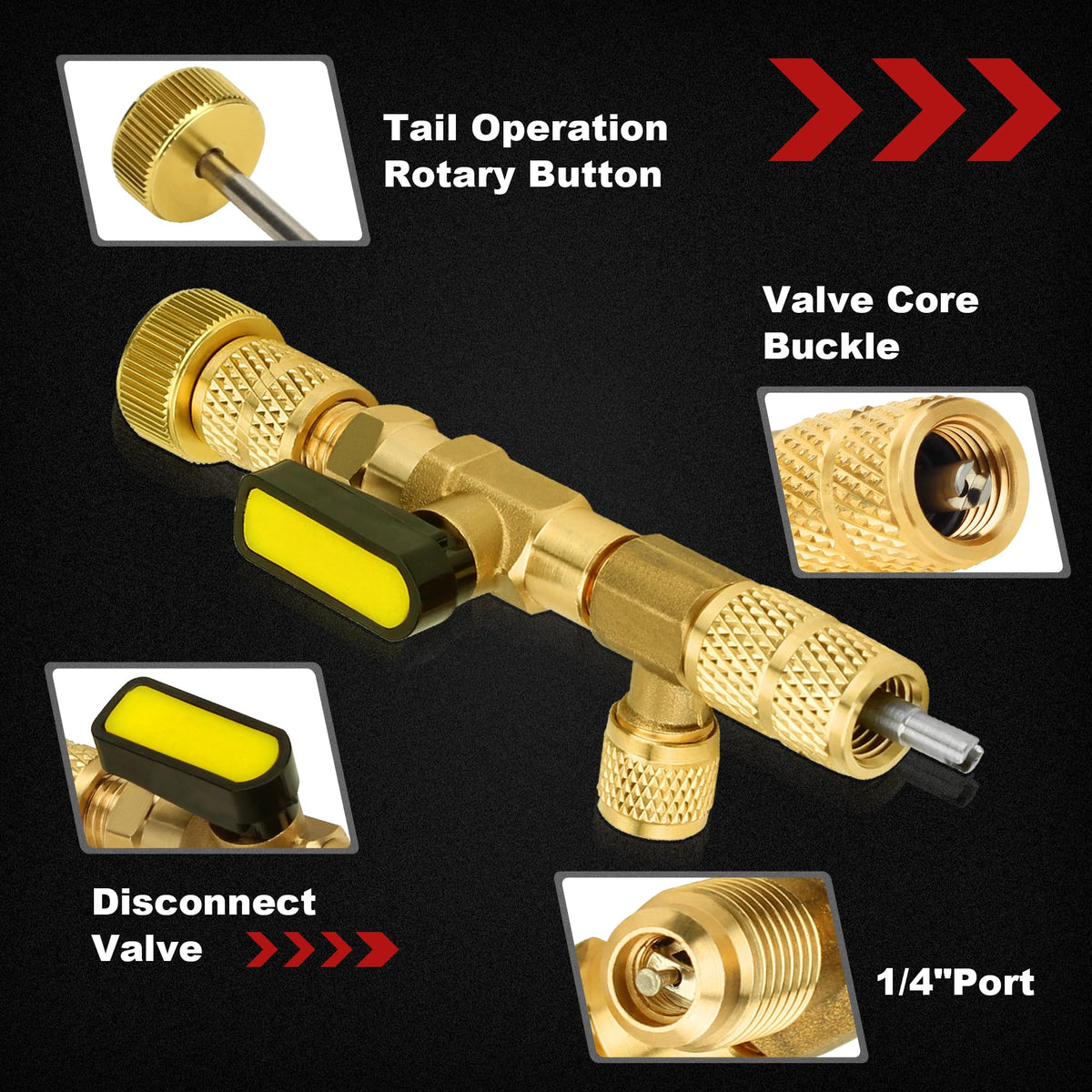 limontek core removal tool close-up illustrating precise extraction and reduced leaks