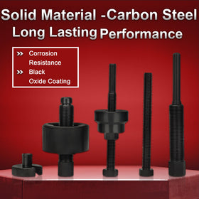 limontek forcing screw closeup highlighting hardened steel durability benefit