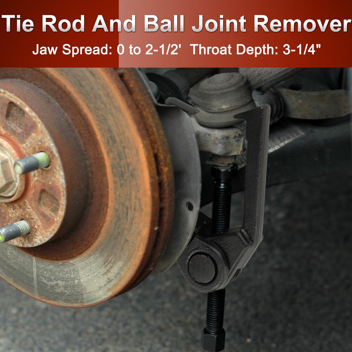 limontek tools in use on suspension illustrating safer, controlled removal