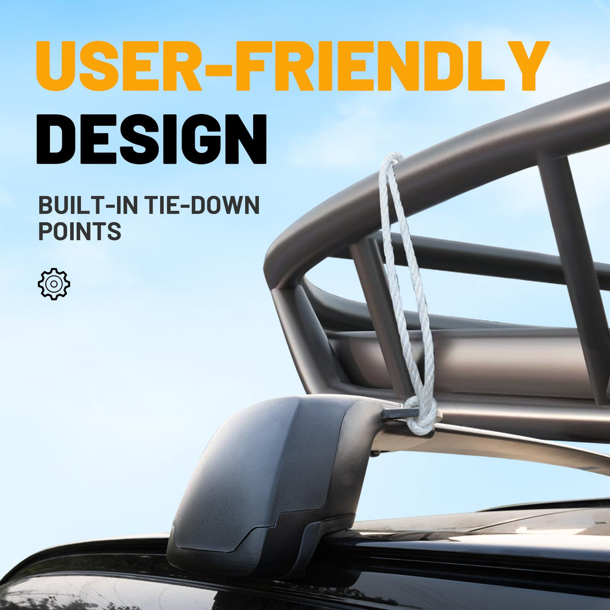 LINGHANG aerodynamic crossbar profile reducing wind noise for quieter drives