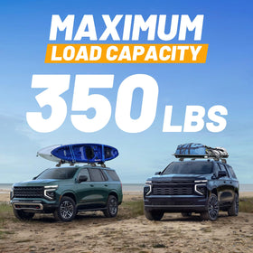 LINGHANG crossbars supporting a kayak to expand cargo capacity for trips
