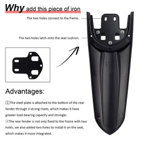 LINGQI RACING underside view with hidden iron bracket illustrating reinforced support