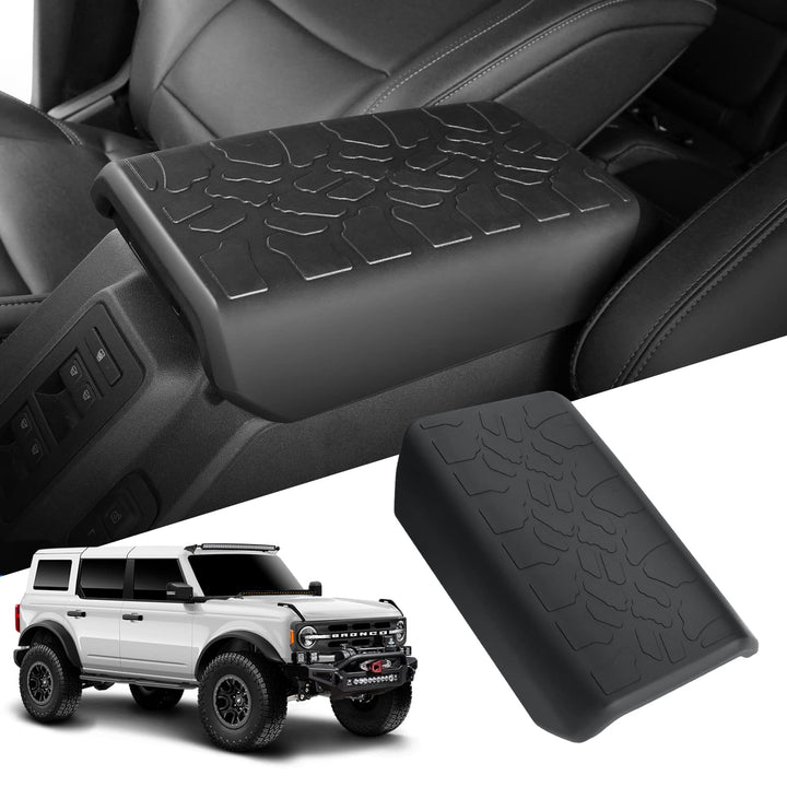 LINKCRO front view of armrest cover showing neat fit and protection