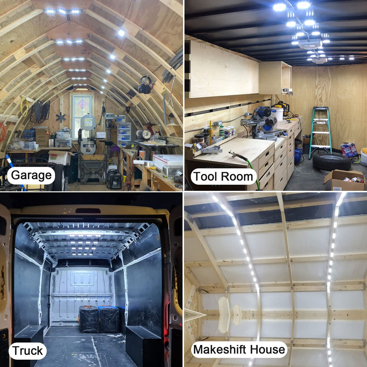 Linkhood module close-up highlighting LED array and durable lens benefit