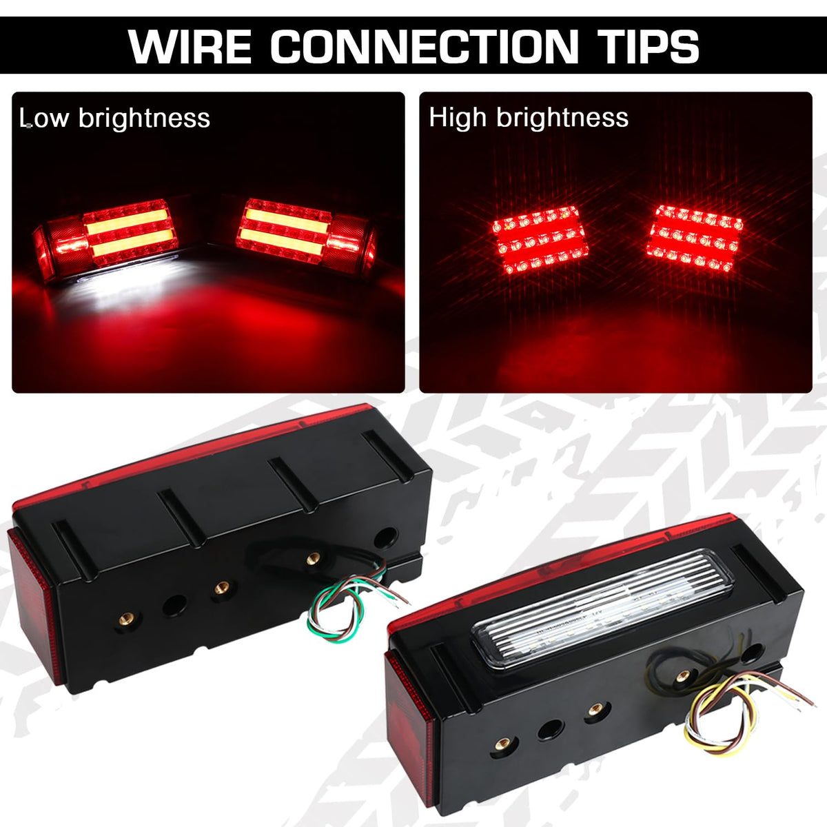 LINKITOM amber clearance light side view improving position recognition