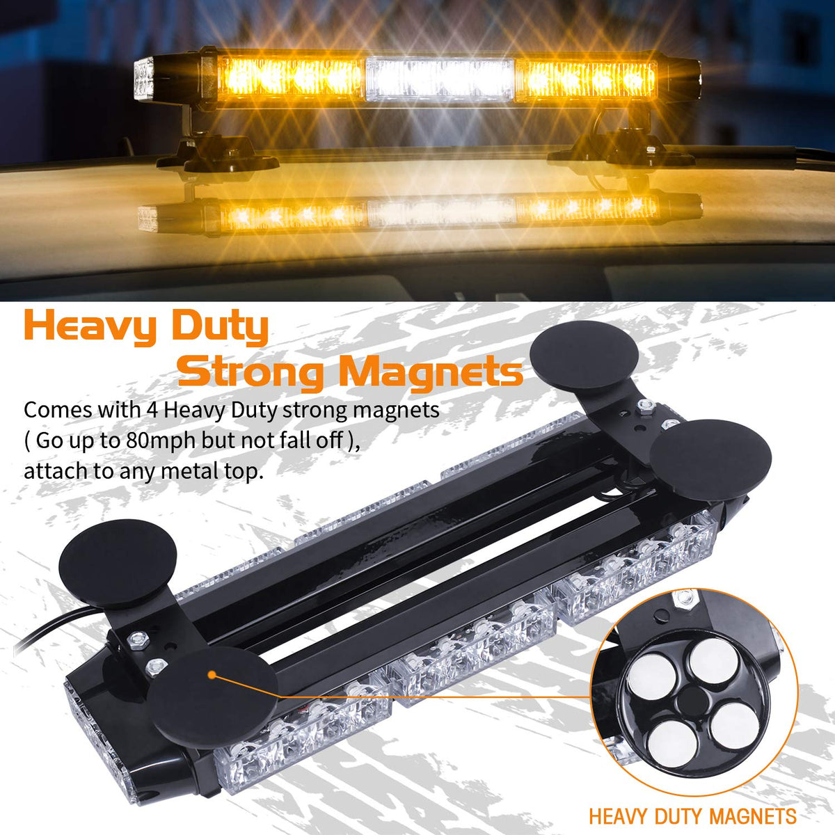 LINKITOM LED array detail, concentrated high-intensity light output