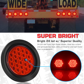 LINKITOM mounted on trailer rear demonstrating clear brake and turn signaling