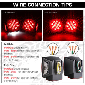 LINKITOM nighttime brake and turn illumination improving road safety