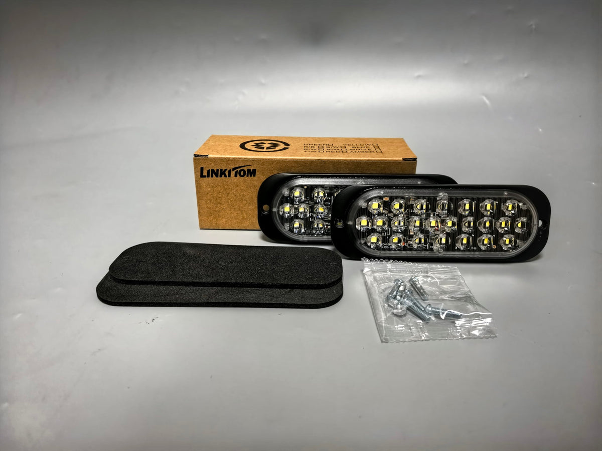 LINKITOM nighttime backup illumination showing bright white beam for safe reversing