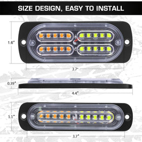 LINKITOM next to ruler showing compact size for discreet mounting