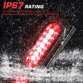 LINKITOM sealed housing side profile demonstrating IP67 water resistance