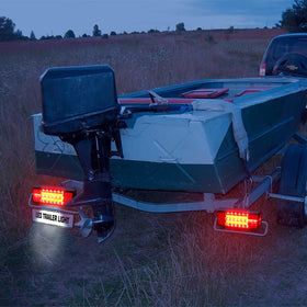 LINKITOM scale comparison on 80 inch trailer showing full-width fit