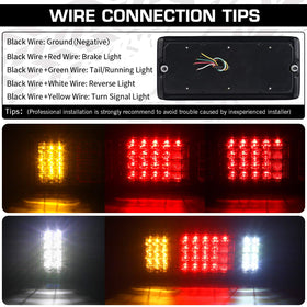 LINKITOM close-up of the 40-LED array highlighting brightness and distinct color sections