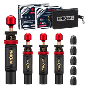 LINKNAL front packaging showing complete tire deflator kit and benefits