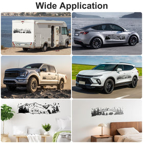 Linkstyle campsite lifestyle scene on camper showing outdoor vibe and personalization