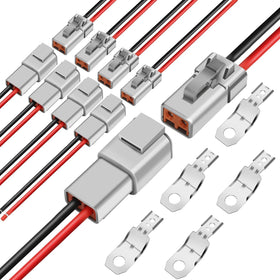 Linkstyle front packaging showing connectors kit and included parts for quick identification