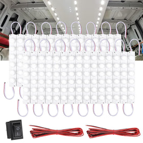 Linkstyle front packaging showing full 180 LED strip kit and contents for easy setup