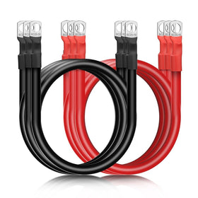 Linkstyle front packaging showing six 4 AWG cables and clear labeling for quick identification
