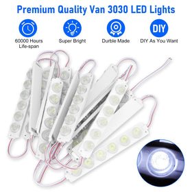 Linkstyle installed on vehicle ceiling demonstrating bright, even interior illumination