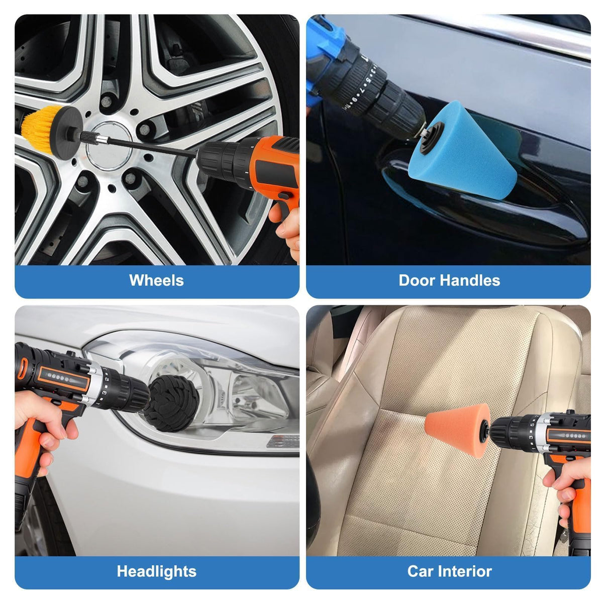 Linkstyle side profile polishing valve area reaching tight spaces