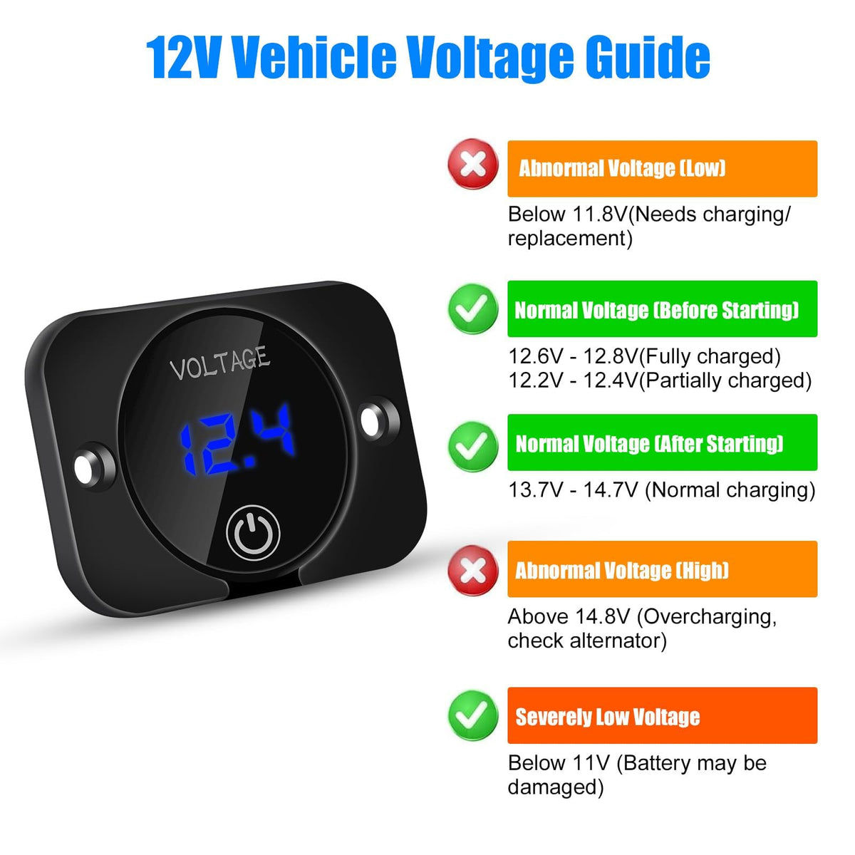 Linkstyle touch switch detail demonstrating simple mode control and battery saving benefit