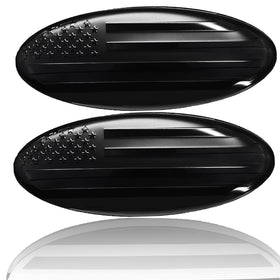 LINOAH front grille emblem close-up showing clean finish and accurate fit