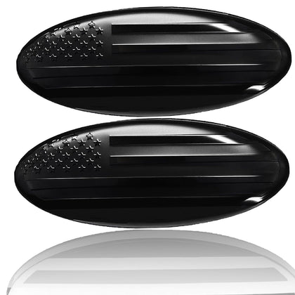 LINOAH front grille emblem close-up showing clean finish and accurate fit